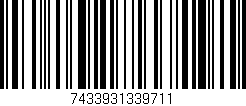 Código de barras (EAN, GTIN, SKU, ISBN): '7433931339711'