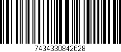 Código de barras (EAN, GTIN, SKU, ISBN): '7434330842628'