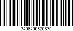 Código de barras (EAN, GTIN, SKU, ISBN): '7436438628678'