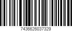 Código de barras (EAN, GTIN, SKU, ISBN): '7436626037329'