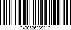 Código de barras (EAN, GTIN, SKU, ISBN): '7438626969013'