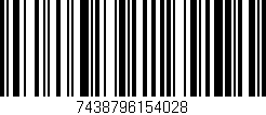 Código de barras (EAN, GTIN, SKU, ISBN): '7438796154028'