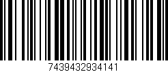 Código de barras (EAN, GTIN, SKU, ISBN): '7439432934141'