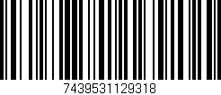 Código de barras (EAN, GTIN, SKU, ISBN): '7439531129318'