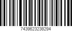 Código de barras (EAN, GTIN, SKU, ISBN): '7439623238294'