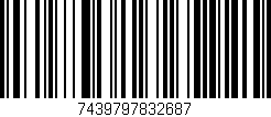 Código de barras (EAN, GTIN, SKU, ISBN): '7439797832687'