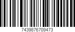 Código de barras (EAN, GTIN, SKU, ISBN): '7439876709473'