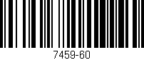 Código de barras (EAN, GTIN, SKU, ISBN): '7459-60'