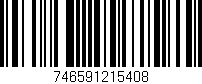 Código de barras (EAN, GTIN, SKU, ISBN): '746591215408'