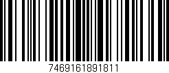 Código de barras (EAN, GTIN, SKU, ISBN): '7469161891811'