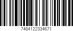 Código de barras (EAN, GTIN, SKU, ISBN): '7484122334671'