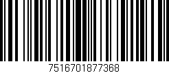 Código de barras (EAN, GTIN, SKU, ISBN): '7516701877368'