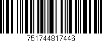 Código de barras (EAN, GTIN, SKU, ISBN): '751744817446'