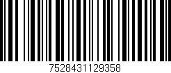 Código de barras (EAN, GTIN, SKU, ISBN): '7528431129358'