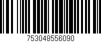 Código de barras (EAN, GTIN, SKU, ISBN): '753048556090'