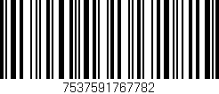 Código de barras (EAN, GTIN, SKU, ISBN): '7537591767782'