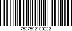 Código de barras (EAN, GTIN, SKU, ISBN): '7537592108232'