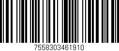 Código de barras (EAN, GTIN, SKU, ISBN): '7558303461910'