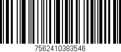 Código de barras (EAN, GTIN, SKU, ISBN): '7562410383546'