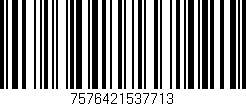 Código de barras (EAN, GTIN, SKU, ISBN): '7576421537713'