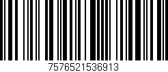Código de barras (EAN, GTIN, SKU, ISBN): '7576521536913'