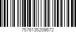 Código de barras (EAN, GTIN, SKU, ISBN): '7578135209672'