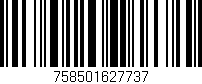 Código de barras (EAN, GTIN, SKU, ISBN): '758501627737'