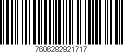 Código de barras (EAN, GTIN, SKU, ISBN): '7606282921717'