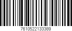 Código de barras (EAN, GTIN, SKU, ISBN): '7610522133389'