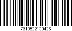 Código de barras (EAN, GTIN, SKU, ISBN): '7610522133426'