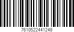 Código de barras (EAN, GTIN, SKU, ISBN): '7610522441248'