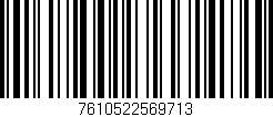 Código de barras (EAN, GTIN, SKU, ISBN): '7610522569713'