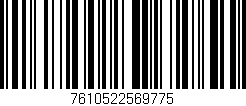 Código de barras (EAN, GTIN, SKU, ISBN): '7610522569775'