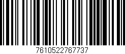 Código de barras (EAN, GTIN, SKU, ISBN): '7610522767737'