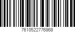 Código de barras (EAN, GTIN, SKU, ISBN): '7610522776968'