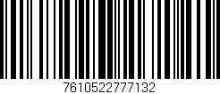 Código de barras (EAN, GTIN, SKU, ISBN): '7610522777132'