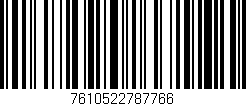 Código de barras (EAN, GTIN, SKU, ISBN): '7610522787766'