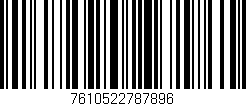 Código de barras (EAN, GTIN, SKU, ISBN): '7610522787896'