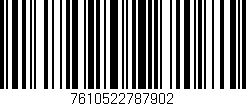 Código de barras (EAN, GTIN, SKU, ISBN): '7610522787902'