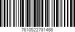 Código de barras (EAN, GTIN, SKU, ISBN): '7610522791466'