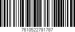 Código de barras (EAN, GTIN, SKU, ISBN): '7610522791787'