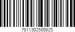 Código de barras (EAN, GTIN, SKU, ISBN): '7611382568625'