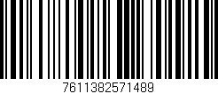 Código de barras (EAN, GTIN, SKU, ISBN): '7611382571489'