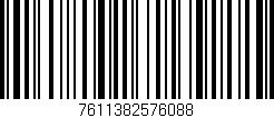 Código de barras (EAN, GTIN, SKU, ISBN): '7611382576088'
