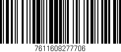 Código de barras (EAN, GTIN, SKU, ISBN): '7611608277706'