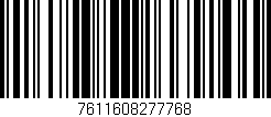 Código de barras (EAN, GTIN, SKU, ISBN): '7611608277768'