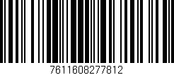 Código de barras (EAN, GTIN, SKU, ISBN): '7611608277812'
