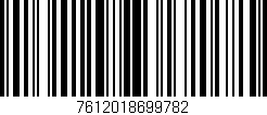 Código de barras (EAN, GTIN, SKU, ISBN): '7612018699782'