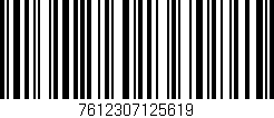 Código de barras (EAN, GTIN, SKU, ISBN): '7612307125619'