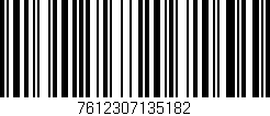 Código de barras (EAN, GTIN, SKU, ISBN): '7612307135182'